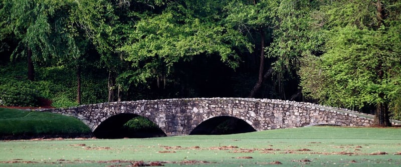 Augusta Golfplatz – berühmte Brücken