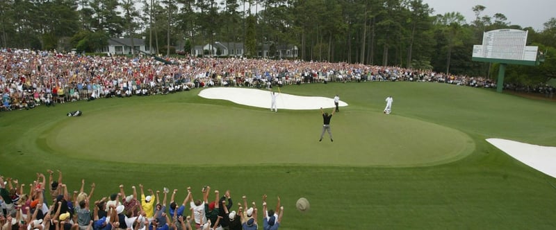 Masters Sieg mit Birdie Putt am letzten Loch