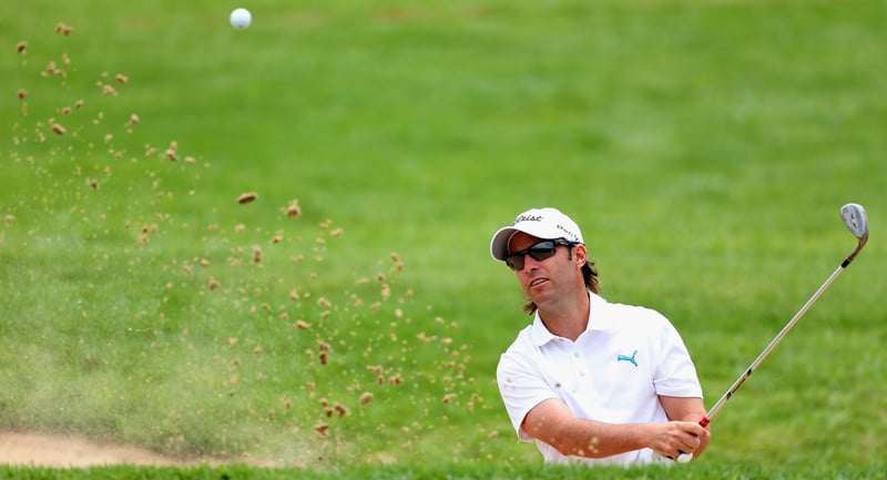 Der Chile Mark Tullo liegt derzeit mit drei weiteren Akteuren an der Spitze der Tshwane Open (Foto: Getty)