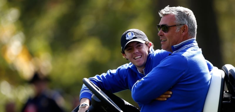 Darren Clarke und Rory McIlroy