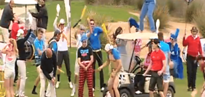 Der Golf Harlem Shake: Die Österreicher…