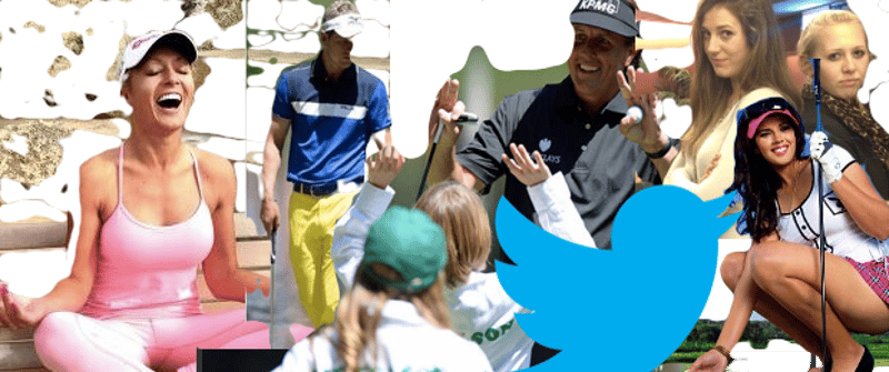 Twitter-Meldungen der Golf Professionals