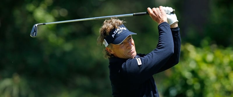 Langer muss bei Senior PGA Championship um Cut bangen