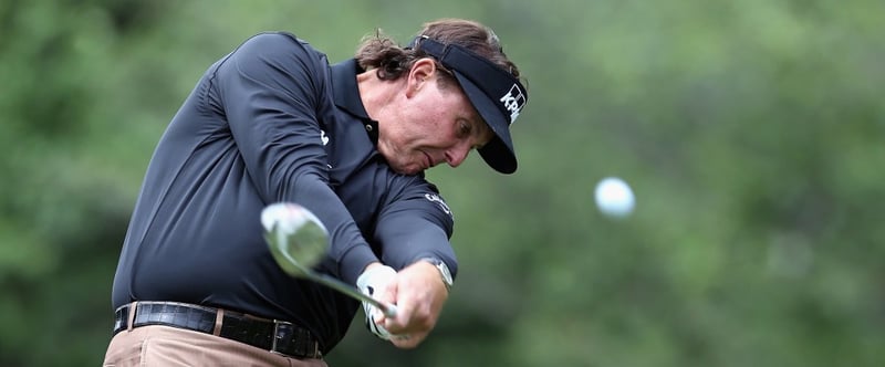 Wells Fargo: Phil Mickelson erzittert eine geteilte Führung