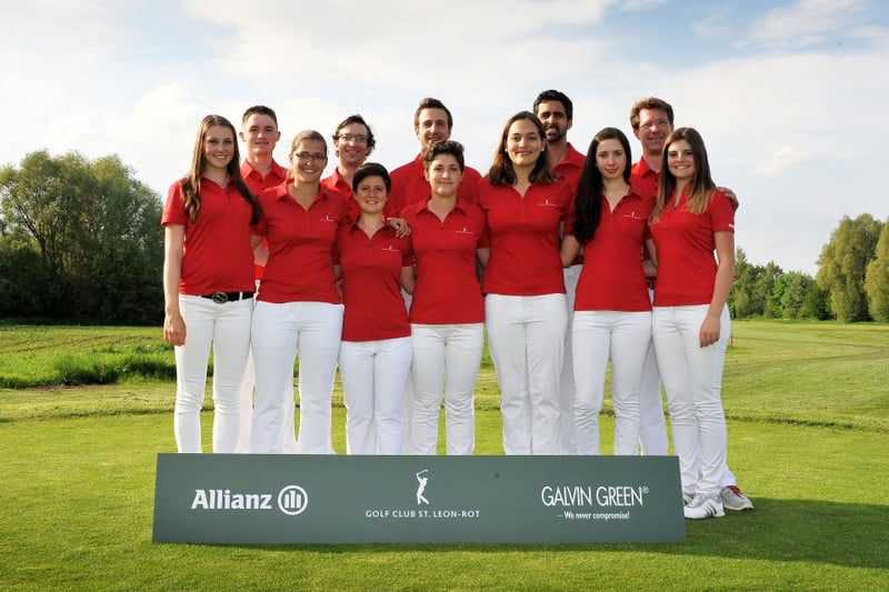 Die Damenmannschaft des Golfclub St. Leon-Rot