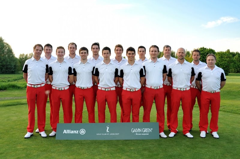 Die 1. Herrenmannschaft des Golfclub St. Leon-Rot