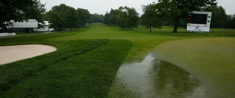 Wegmans LPGA Championship: Erste Runde fällt ins Wasser