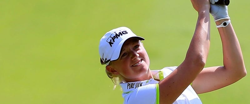 Die Weltranglisten erste Stacy Lewis trifft bei den Marathon Classic 2014 auf starke Konkurrenz.