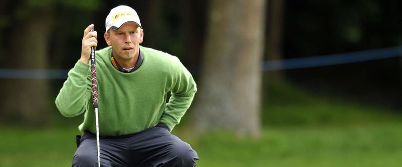 Marcel Siem qualifizierte sich 2014 zusammen mit Maximilian Kieffer in England für die US Open.