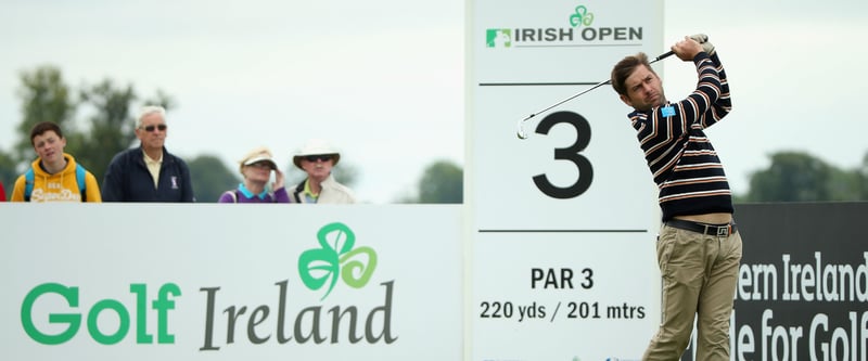 Robert Rock(t) den zweiten Tag der Irish Open