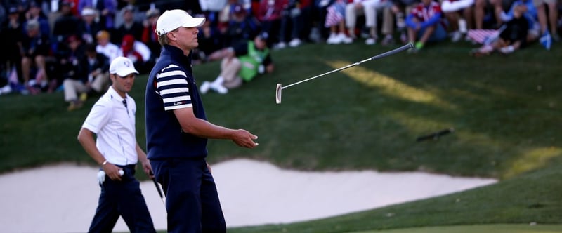 Kaymer mit Stricker, Woods mit Matsuyama