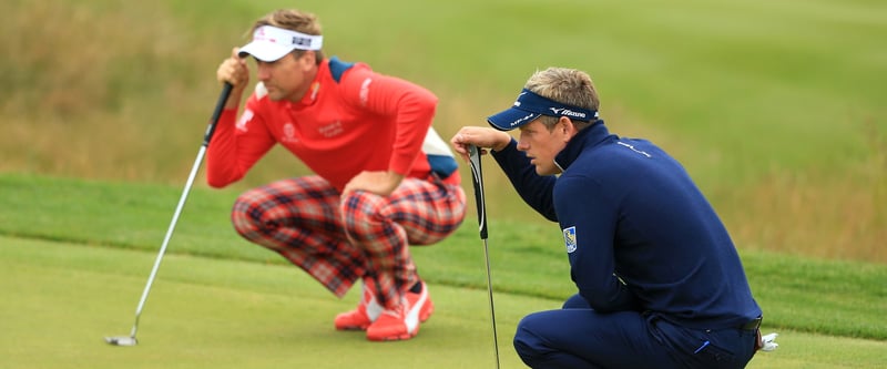 Ian Poulter und Luke Donald. (Foto: Getty)