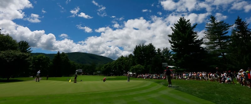 Tee Times für den Finaltag der Greenbrier Classic