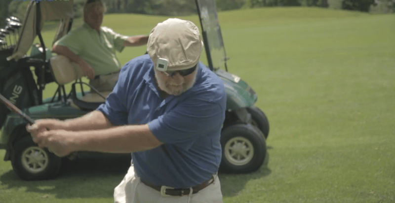 Blind Golfen - Dick Pomo aus den USA
