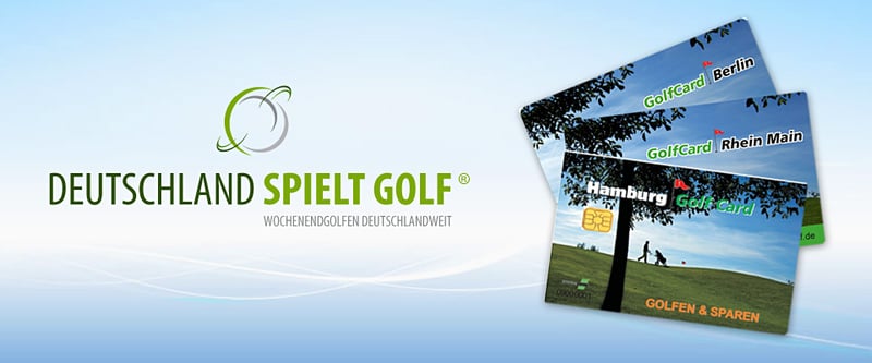 Gewinnt wöchentlich Golf Vorteilskarten aus der Region Rhein-Main, Berlin und Hamburg.