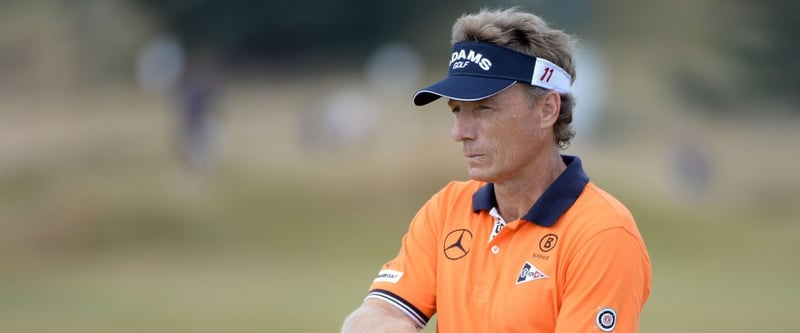 Bernhard Langer bei Senior Open vorne dabei