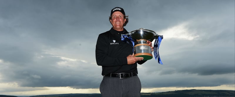 Phil Mickelson ist „King of the Castle“ bei Scottish Open