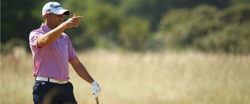 Sergio Garcia schiebt sich nach vorne bei der British Open