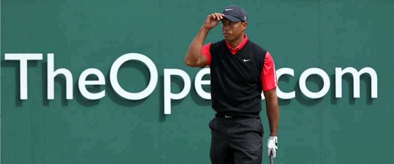 Erste Hälfte rum für Tiger Woods am Finaltag bei der British Open