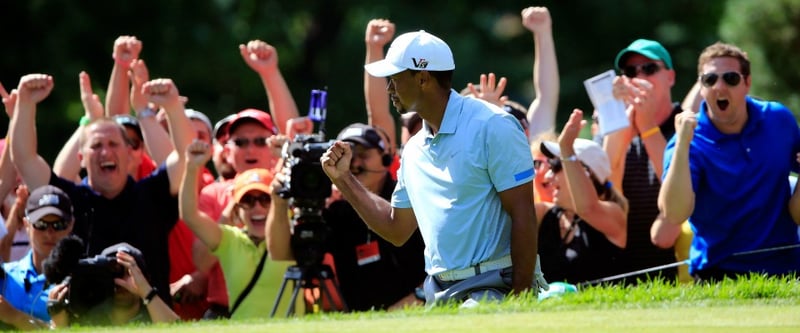 Tiger Woods einsam an der Spitze der WGC Bridgestone Invitational