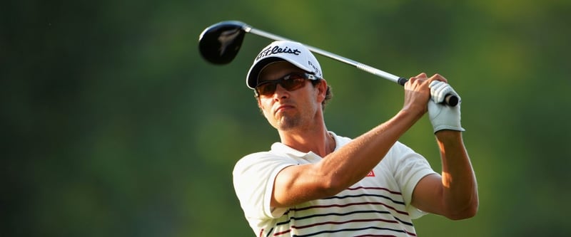 Video: Adam Scott mit tollem Birdie-Start am 2. Tag