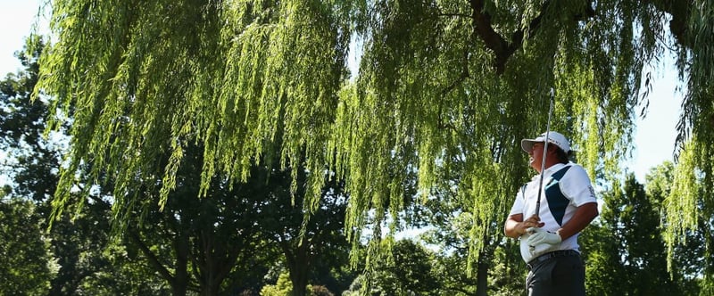 Jason Dufner pflanzt jetzt daheim einen Baum aus Oak Hill