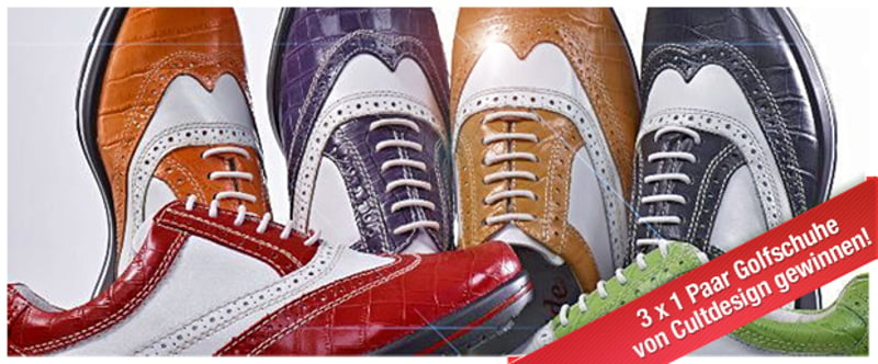 Cultdesign Golfschuhe zu gewinnen. (Foto: Cultdesign und Golf Post)