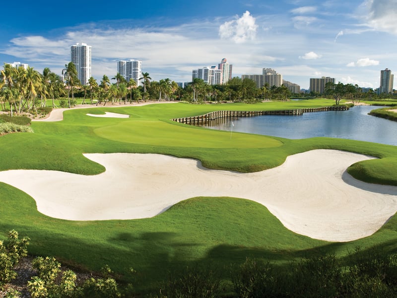 In Florida gibt es traumhafte Golfplätze zu bestaunen. (Foto: Getty)