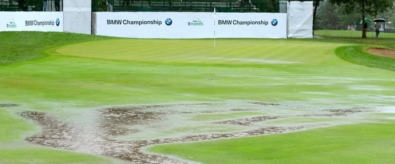 Regen BMW Championship