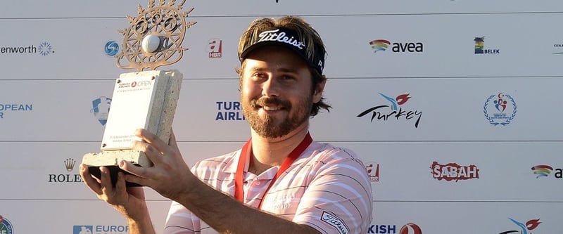 Strahlender Überraschungssieger: Victor Dubuisson