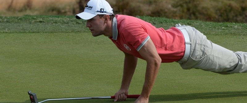 Maximilian Kieffer kämpft bei der Turkish Airlines Open um eine gute Platzierung.