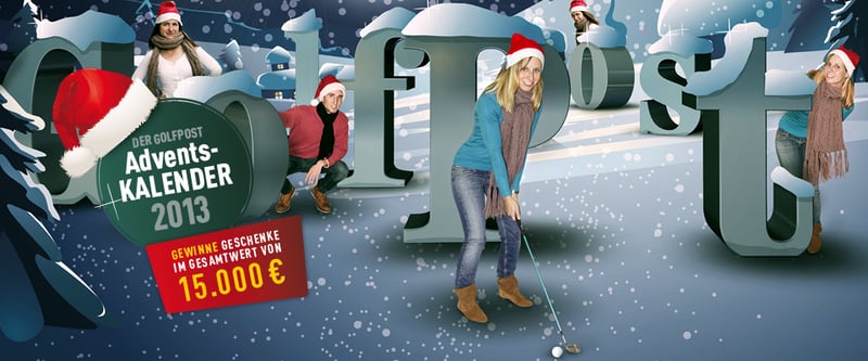 Mitmachen und gewinnen: Golf Post Adventskalender 2013