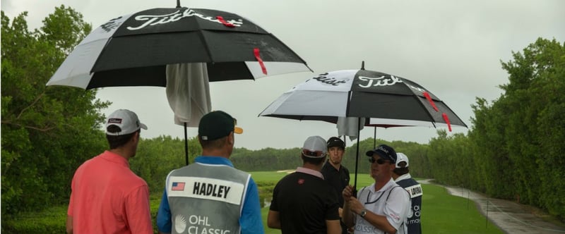 Regen stoppt die OHL Classic at Mayakoba