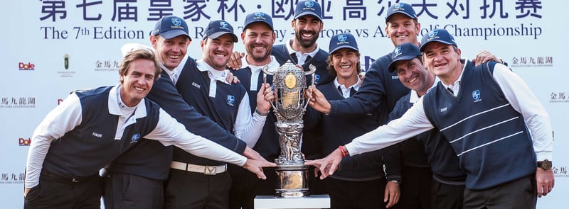 Nicolas Colsaerts holt Europa am 17. Grün die Royal Trophy