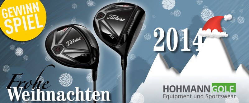 Weihnachtslotterie: Jetzt einen Titleist 915D2 oder 915D3 Driver gewinnen