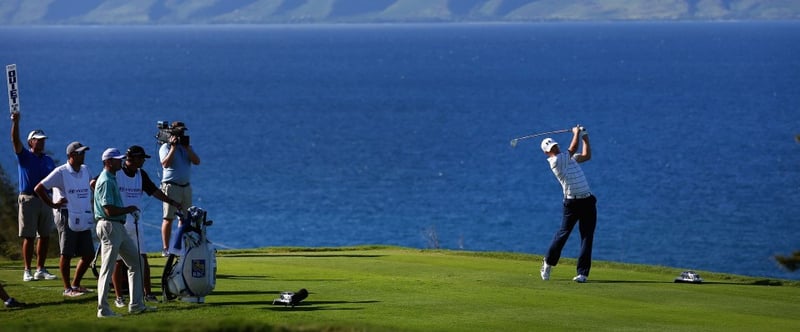 Jordan Spieth in Front auf Hawaii