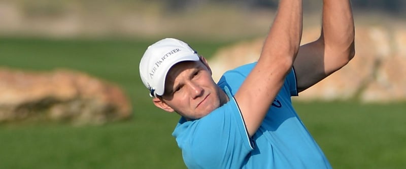 Maximilian Kieffer startete am ersten Tag mit einer 71er Runde in die Omega Dubai Desert Classic