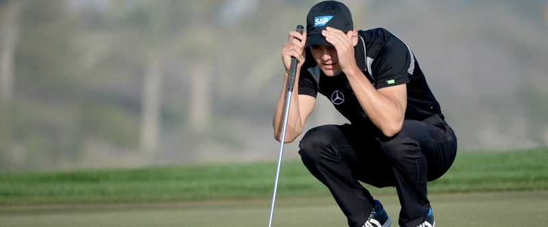 Martin Kaymer schloss die Commercial Bank Qatar Masters mit einer Even-Par-Runde ab.