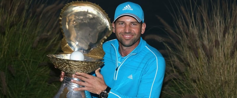 Sieg für Sergio García bei der Commercial Bank Qatar Masters.