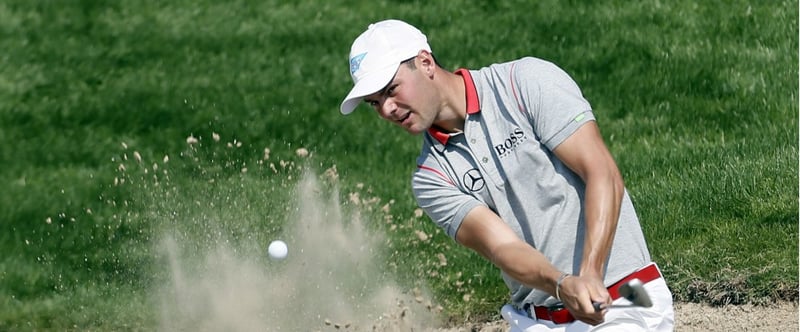 Martin Kaymer rettet sich bei der Abu Dhabi Golf Championship