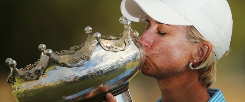 Karrie Webb siegte vor heimischer Kulisse bei der ISPS Handa Women's Australian Open