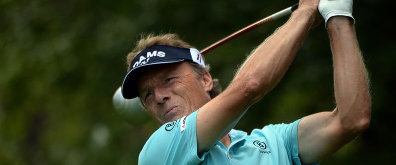 Nach einer soliden Auftaktrunde spielte sich Bernhard Langer am zweiten Tag der Allianz Championship weiter nach vorne