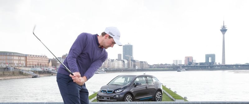 Maximilian Kieffer in seiner Heimat: Düsseldorf. (Foto: BMW)