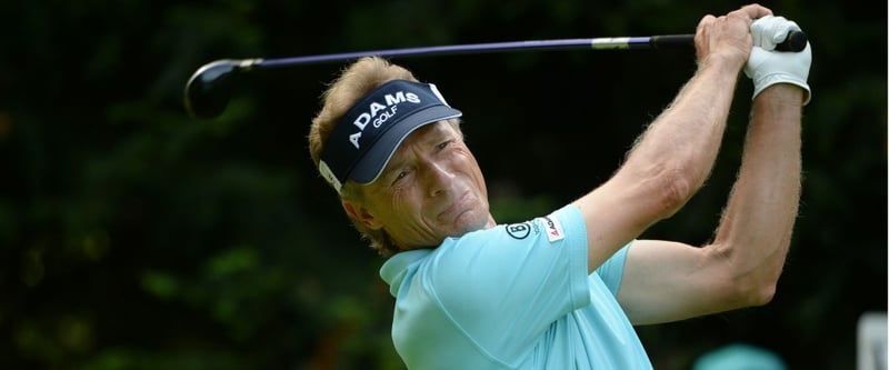 Er kann es wie kaum ein anderer: Bernhard Langer dominiert die Toshiba Classic am ersten Tag und geht in Führung. (Foto: Getty)