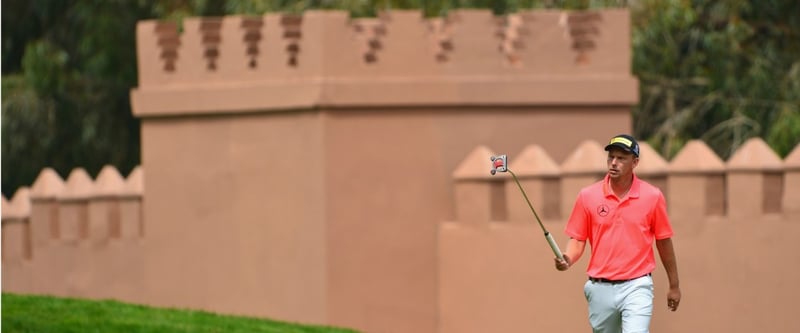 An der Festung in Marokko biss sich Marcel Siem heute die Zähne aus. Mit drei Doppelbogeys kommt man auf der European Tour nicht weit. (Foto: Getty)