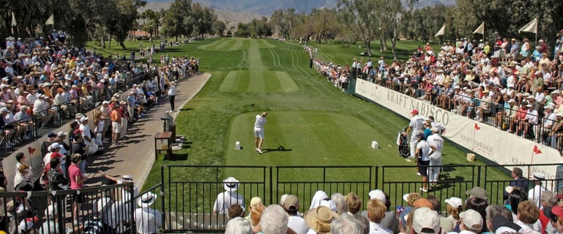 Annika Sörenstam am Abschlag bei der Kraft Nabisco Championship