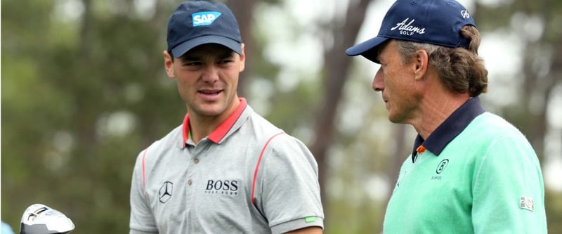 Bernhard Langer hat sich auf den letzten Drücker ins Wochenende gerettet. MArtin Kaymer ist auf gutem Weg dorthin.
