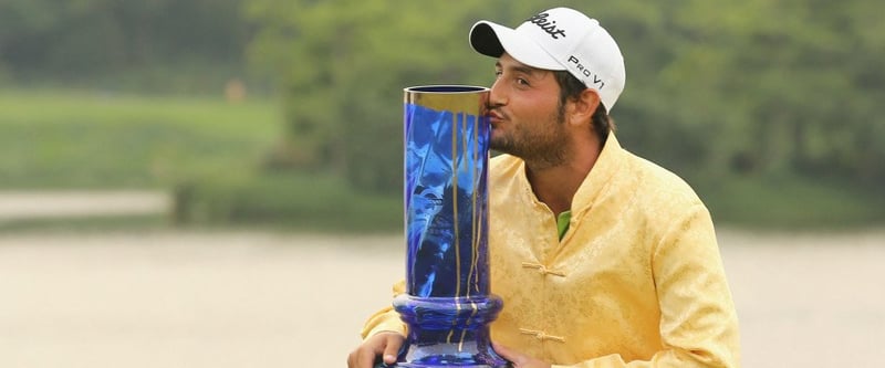 Alexander Levy bei der Volvo China Open 2014