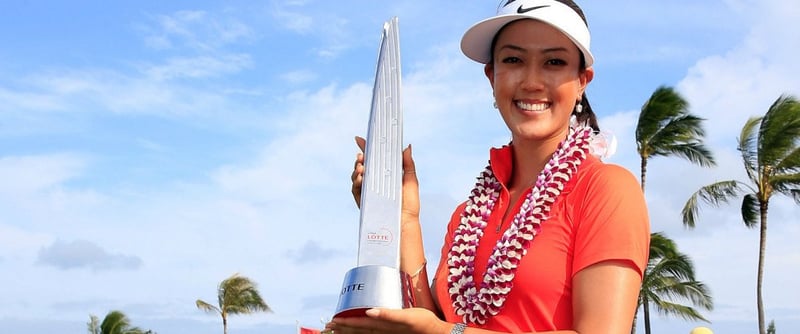 Michelle Wie siegte bei der LPGA LOTTE Championship vor Angela Stanford und Inbee Park.