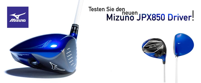 Jetzt bewerben und den Mizuno JPX850 Driver testen!